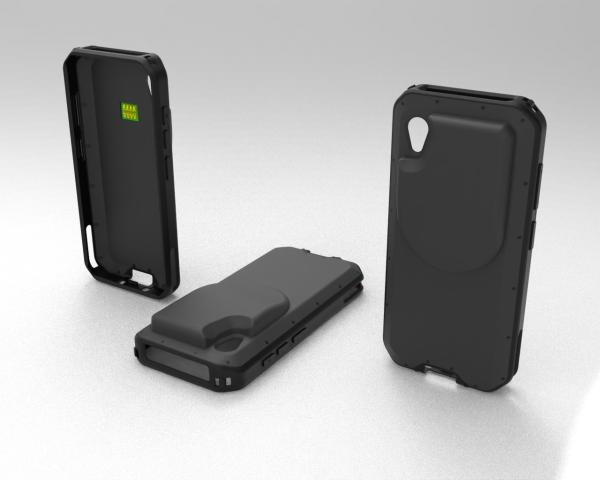 iMozen-TC605- gummierte Schutzhülle inkl. UHF RFID module